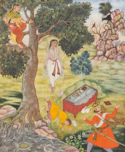 Tale of the Cunning Siddhikari, c.1590 by Mughal School